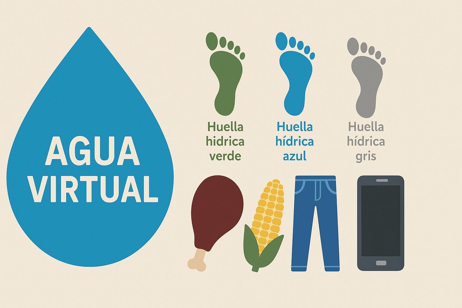 Huella Hídrica: El Agua Invisible que Consumimos